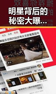 明星背后的秘密大曝光？真相让人震惊！🤯