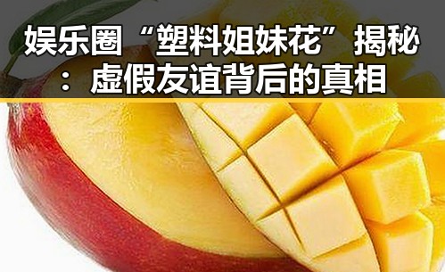 娱乐圈“塑料姐妹花”揭秘：虚假友谊背后的真相